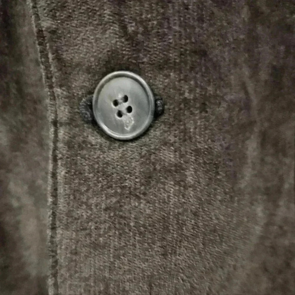 🔥Rare Levi's Vintage Trim Cut Brown Velour Blazer Jacket Made In USA - Picture 4 of 12